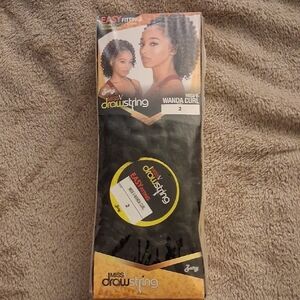 Miss V Drawstring Wanda Curl Hair - Black (Color 2)